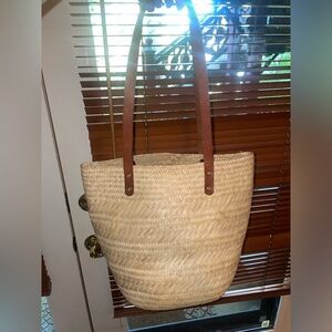 Beach straw tote! Brand new never worn
